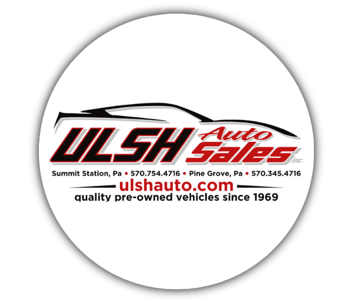 ULSH Auto Sales logo - a proud sponsor of racer Chase Schott